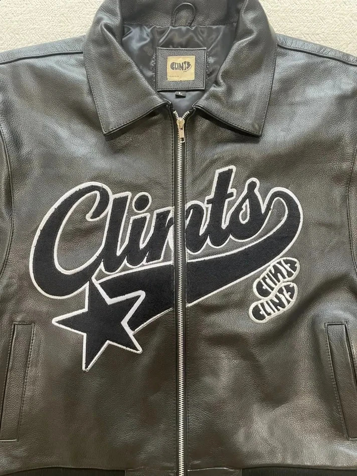 Y2K Jacket Men Women Coat Harajuku Hip Hop Letter Embroidery Retro Leather Oversized Jacket Motorcycle Wear Casual Zipper Jacket 250122