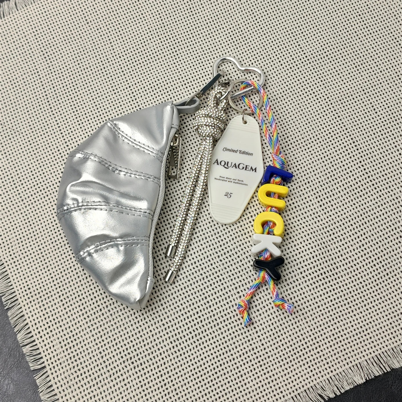 Fashion Ox Horn Bag Pendant Coin Purse Lucky Hanging Rope Exquisite Storage Functional Dumpling Bag Key Accessories Gift250114