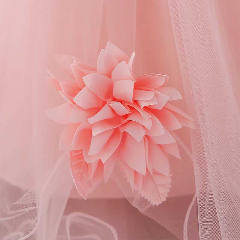 White Gown Baby Girl Dresses Party And Wedding Christening Dress For Girl Frock 2 1 Year Birthday Princess Dress 6 12 Months X250203