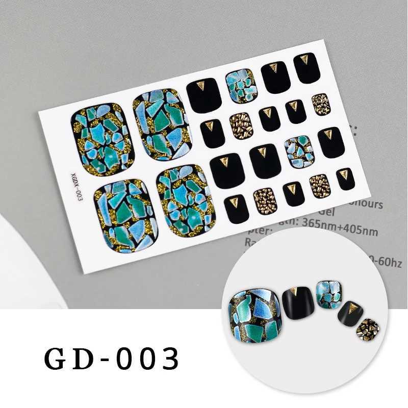 Sanuxc Adhesive Nail Stickers Wholesale Supplise Nail Polish Stickers for Foot Manicure Decals Full Cover Stickers for Nails ArtXJ250120