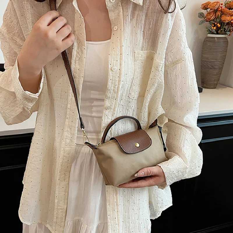 Fi Small Shopping Shoulder Bag for Women Ladies Nyl Handbags Removable Shoulder Strap Crossbody Bag Female Student PocketXJ250121