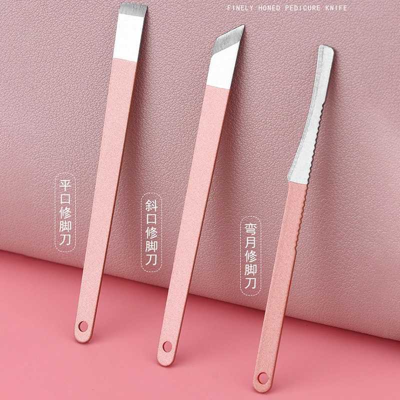 15Pcs Portable Manicure Set Professional Nail Foot Care Pedicure Nail Clippers Pedicure Knife Grooming Kit with Pink Folding BagXJ250121