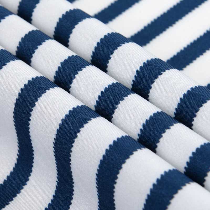 2023 Regular Fit Short Sleeve Strech Striped Shirts for Men Summer Soft Business Mens Dress Shirt CasualXJ250121