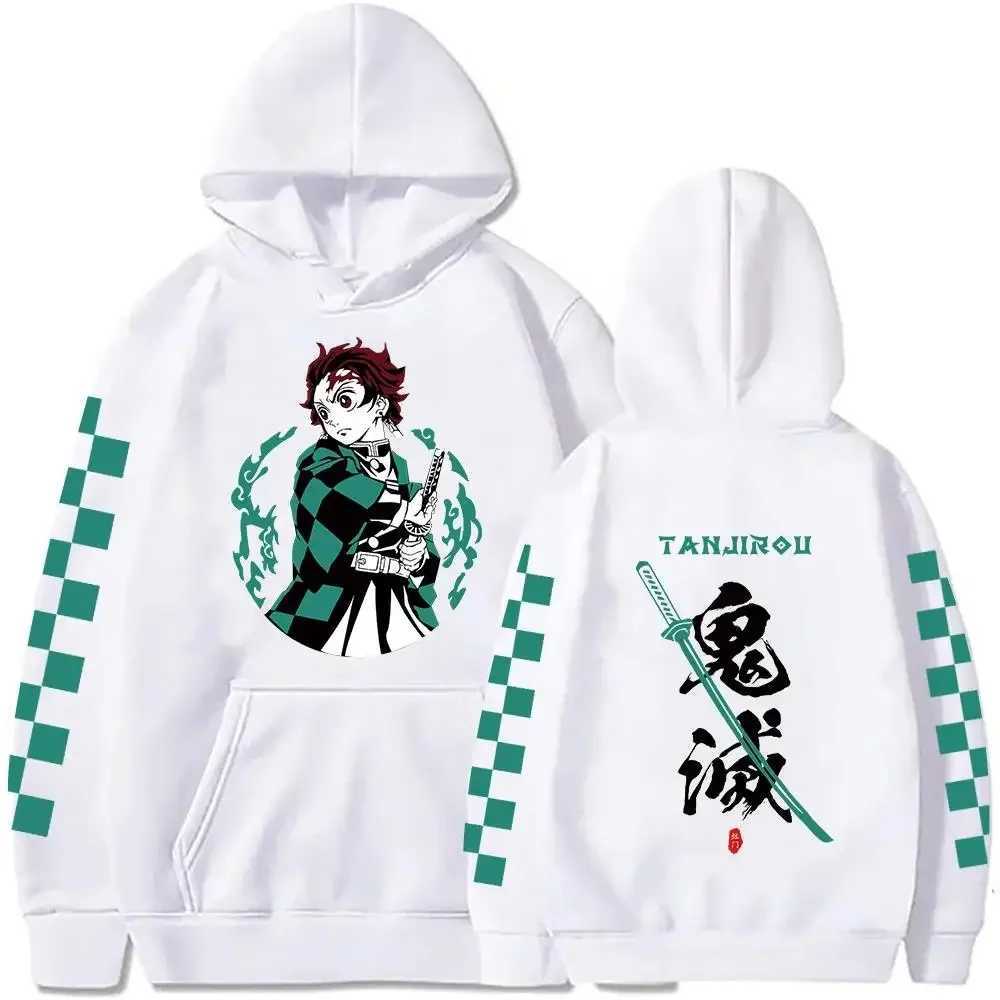 Demon Slayer Japan Anime Plus Size Hoodie Tanjiro Kamado Men Women Sweatshirts Y2k Harajuku Unisex Casual Pullover Clothes TopsXJ2500118