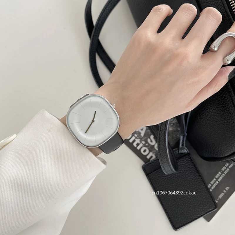 Luxury Wen Watches Minimalism Square Dial Leather Strap Lady Watch New Quartz Watch for Couple Wristwatches Watch Female Watch X250203