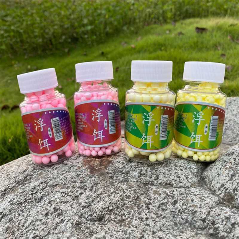170/900pcs Foam Floats Ball Beads EPS Beans Carp Fishing Lure Boilies Sweet Smell Floating Bottom Hair Rig Popup Fishing BaitXJ250122