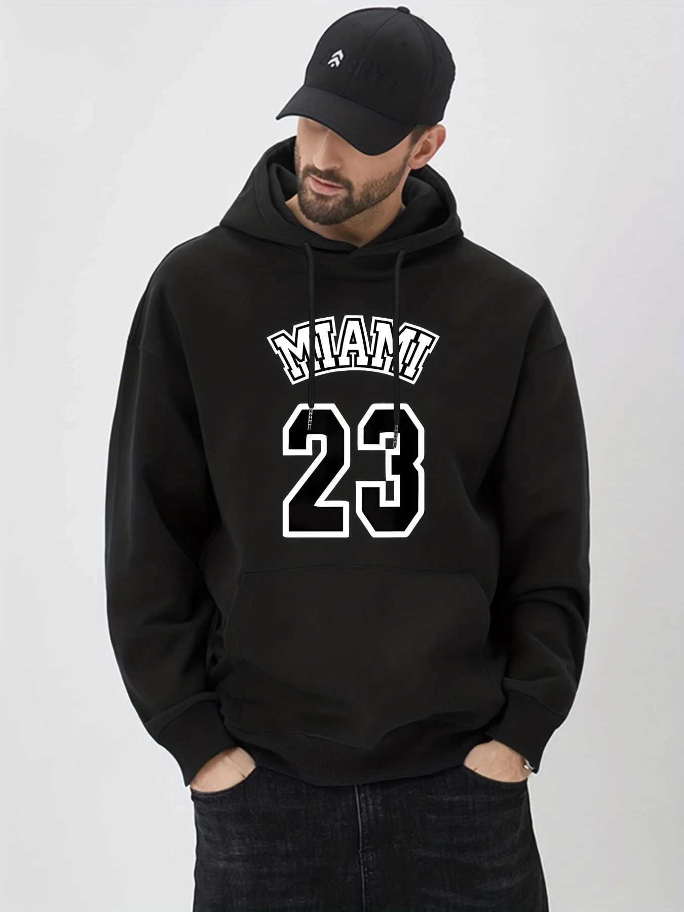 Mens Autumn Winter Loose Fitting Long Sleeved Hoodie hoodie Long Sleeves O-neck Pullovers Sporty and Rich ClothingXJ2500118