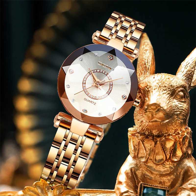 Wens 2023 Luxury Fashion Popa Ocean Star Sky Diamond Face Steel Belt Waterproof Watch Quartz Watch X250203