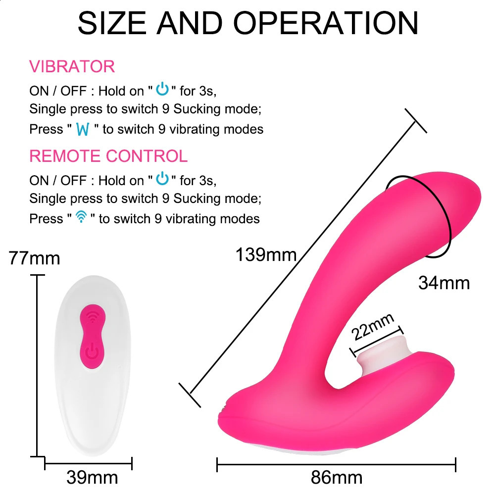 Panties Vibrators For Women Clitoris Sucker Nipple Vaginal Anal Plug Dildos Female Masturbator Sex Toys Erotic Products Wireless 250114
