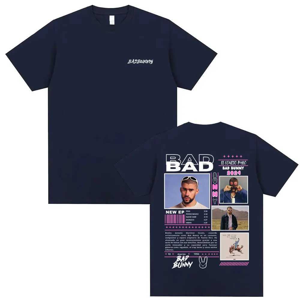 Rapper Music Album Print T Shirts Nobody Knows Whos Going To Market T-shirt Men Women Fashion Hip Hop Vintage Tshirt X250203