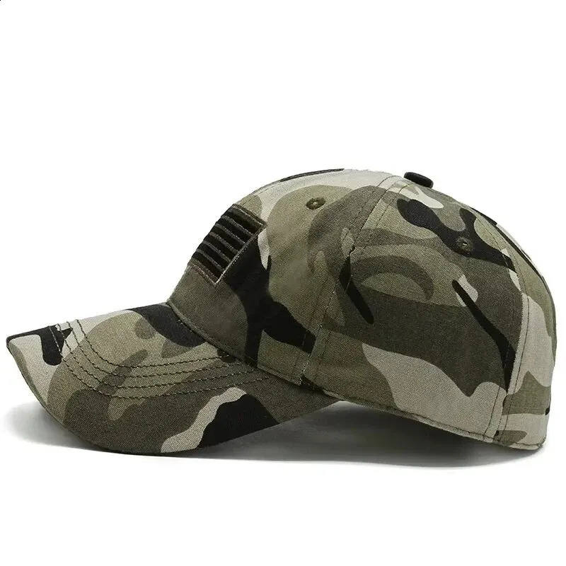 Spring Summer Outdoor Sun Protection Sunscreen Camouflage Duckbill Cap Men Trendy Commuting Style Round Top Hat Windproof 250117