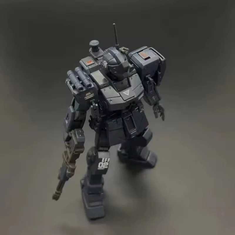 JMS HG 1/144 Midnight Color RGM-79 Spartan Jim Water Patch Assembly Model Joint Mobile Mech Warrior Robot Plastic Toy Gift W250120