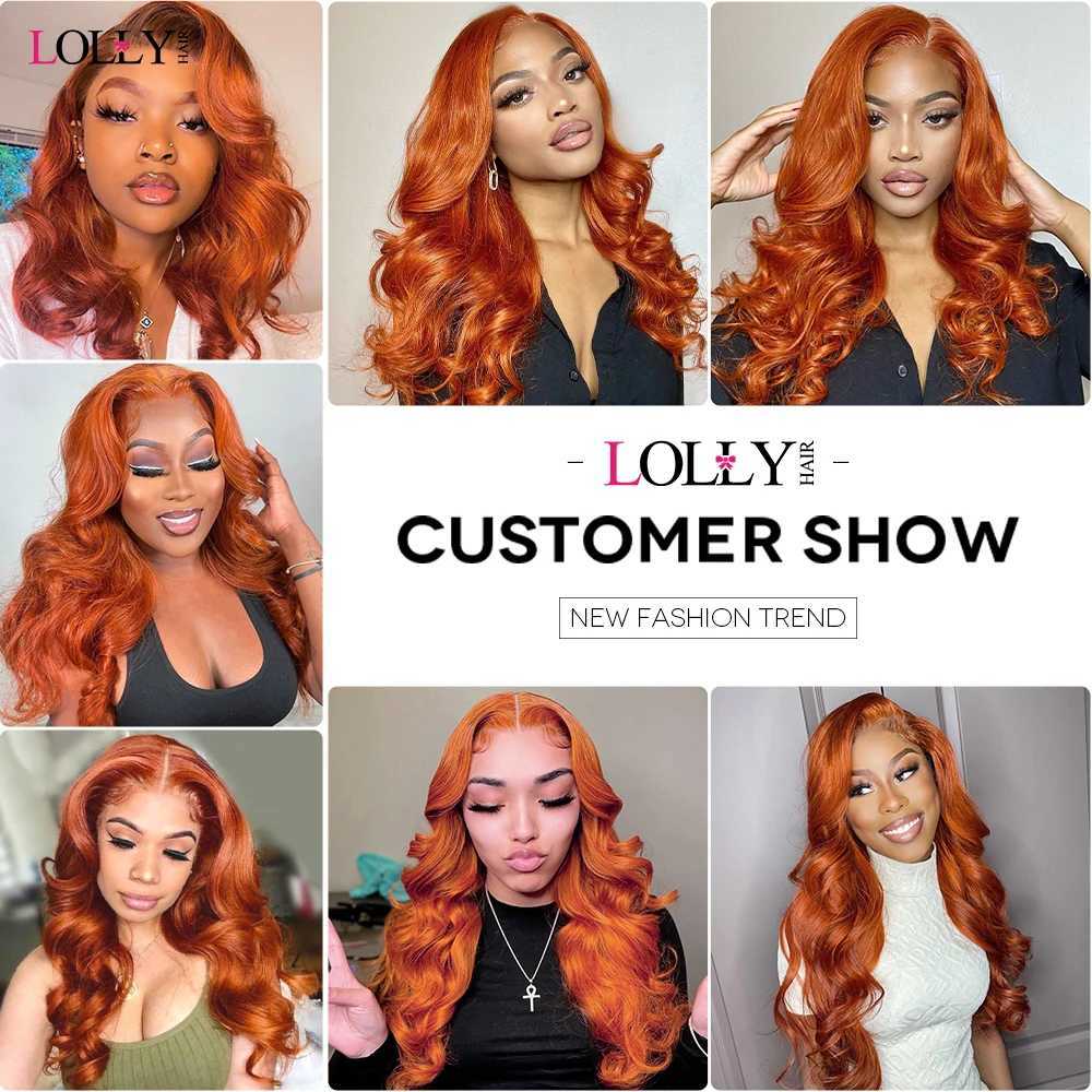 Lolly Ginger Body Wave Bundles With Clo Brazilian Hair Weave Bundles With Clo 4x4 Human Hair Extension Body Wave BundlesXJ250120