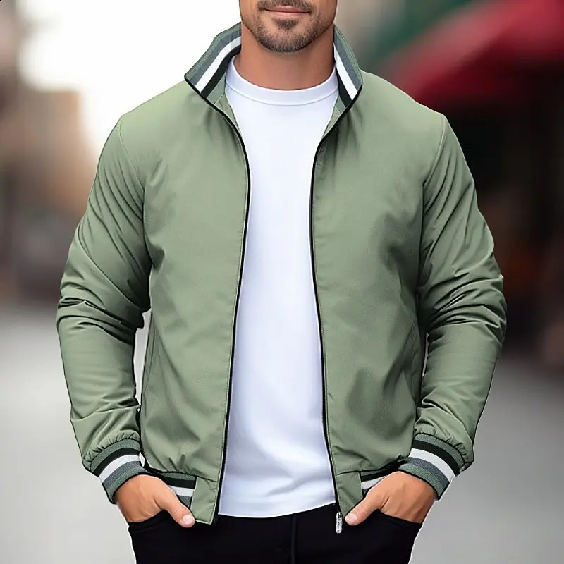 2024 Mens Windbreak Bomber Jacket Spring Summer Man Casual Outdoors Portswear jacket Jackets for men Coats clothing 250122
