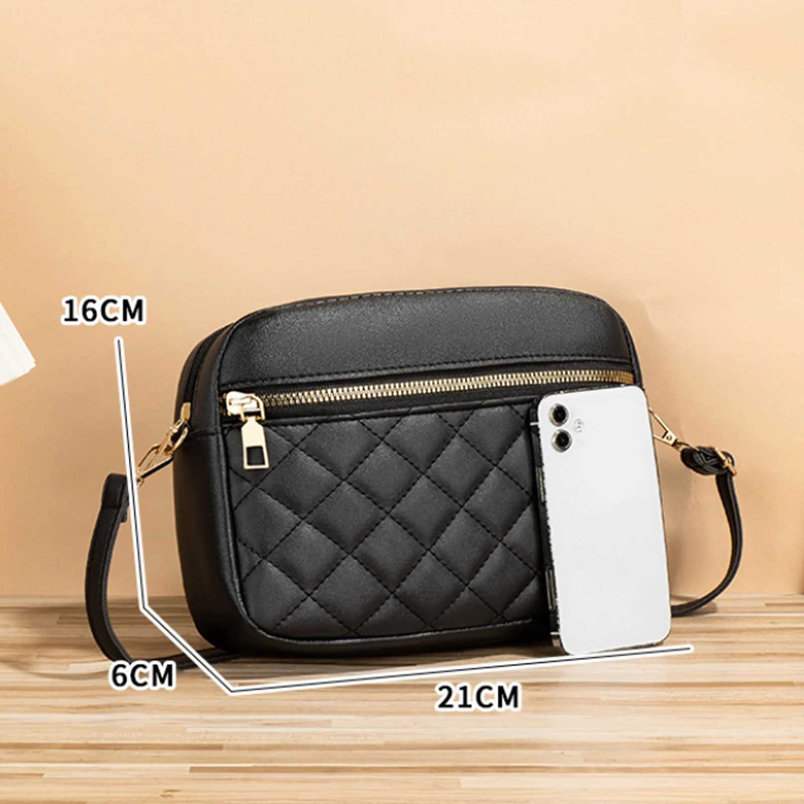 Ladies With High-end And Exquisite Bags New Womens Summer Handbag 2024 Versatile Foreign Trade Crossbody Small Square BagsXJ250121