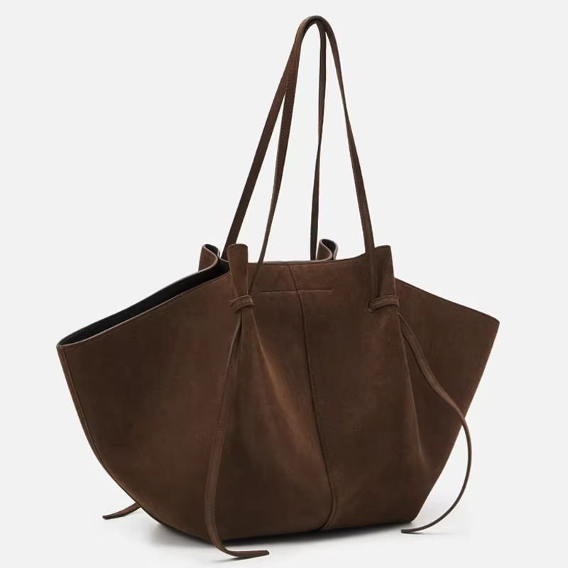 Faux Suede Sector Tote Bags For Women Designer Handbags And Purses 2025 New In Vintage Large Capacity Underarm Shoulder