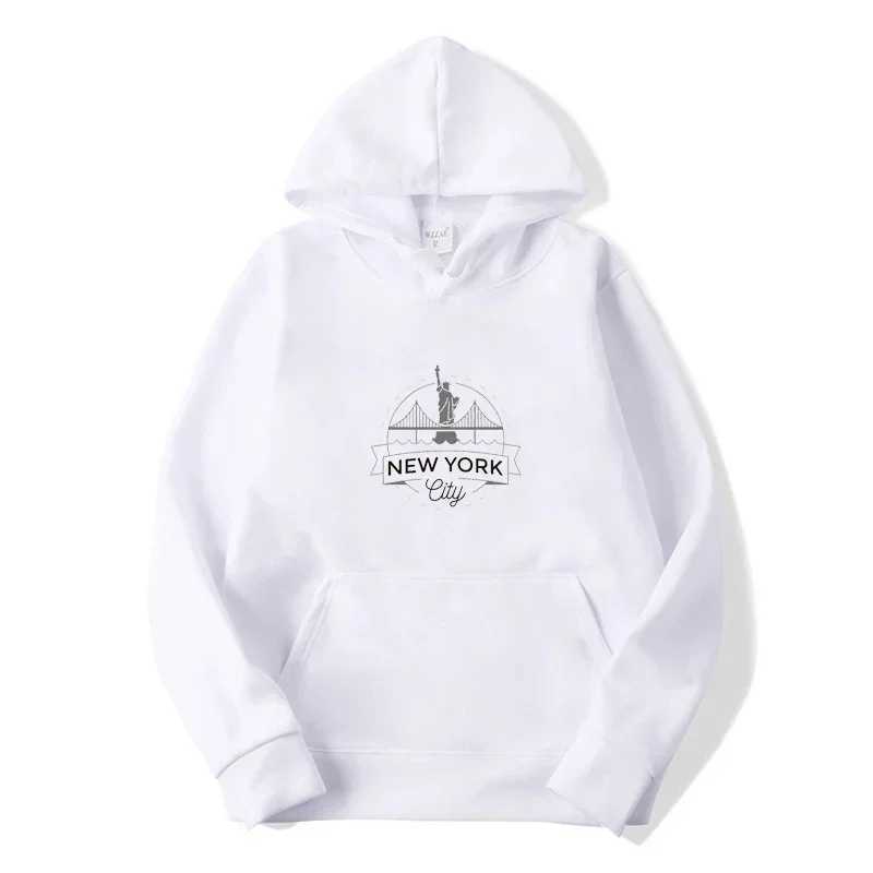 New York Printed Hoodies Street Men Fashion Fleece Sweatshirts Casual Autumn Winter Pullover Unisex TopsXJ2500118