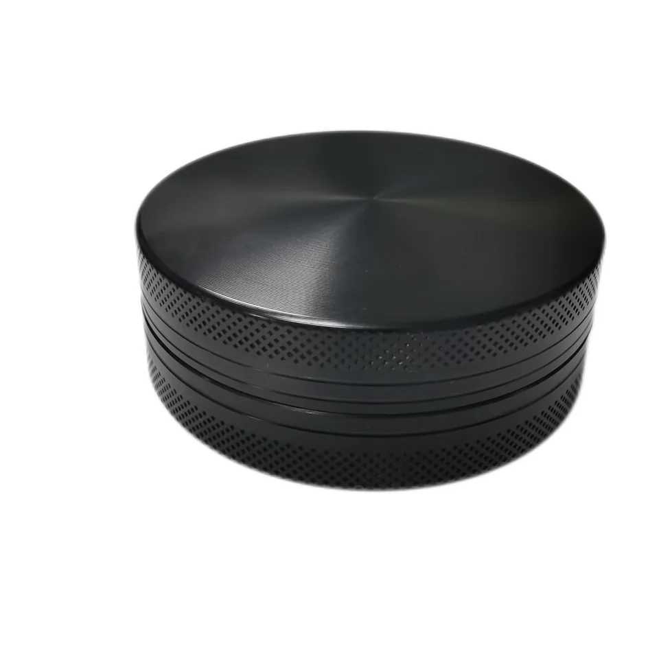 63mm 2 Layers Portable Aluminum Dry Herb Grinder Spice Grinder Smoke Cigarette Accessories W250121