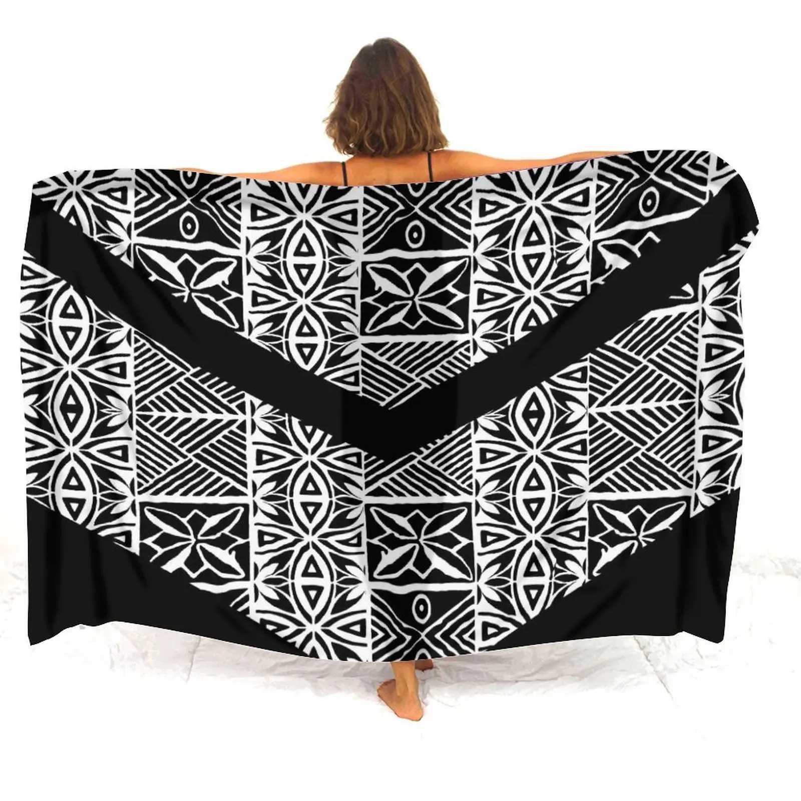 Island custom Sarong elegant one-piece womens beach party banquet jacket customized pattern Polynesian style W250120