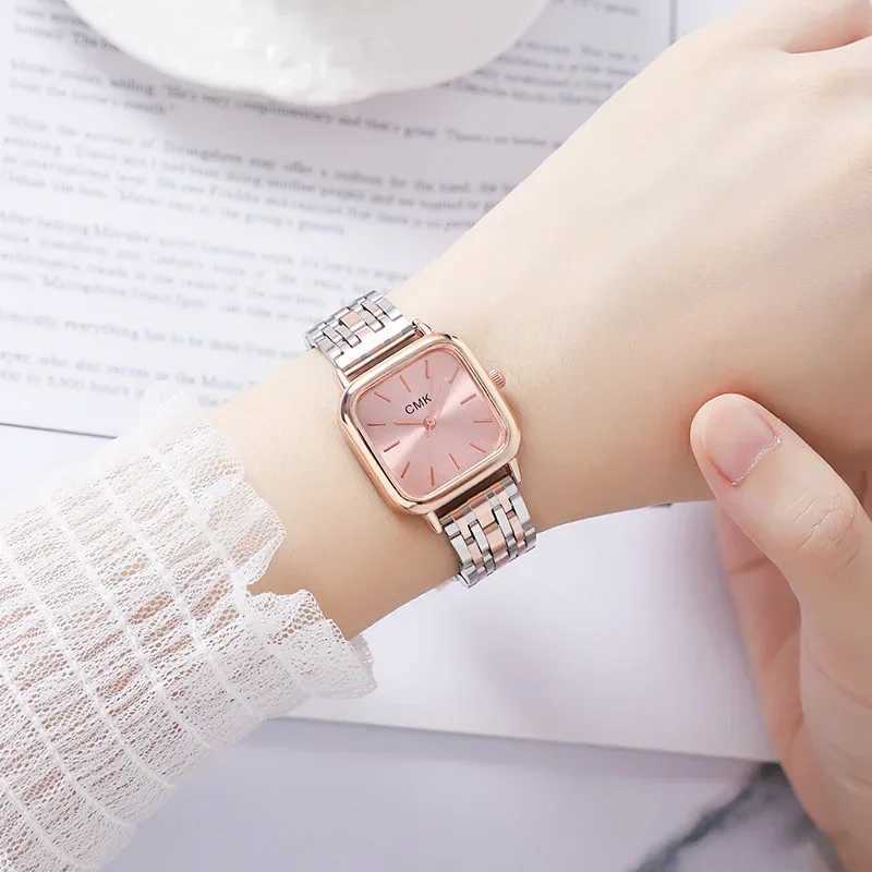 Watch Fashion Ladies Steel Chain Noble Quartz Watch Birthday Gift Business Wristwatch Watches for Wen Womens Watches X250203