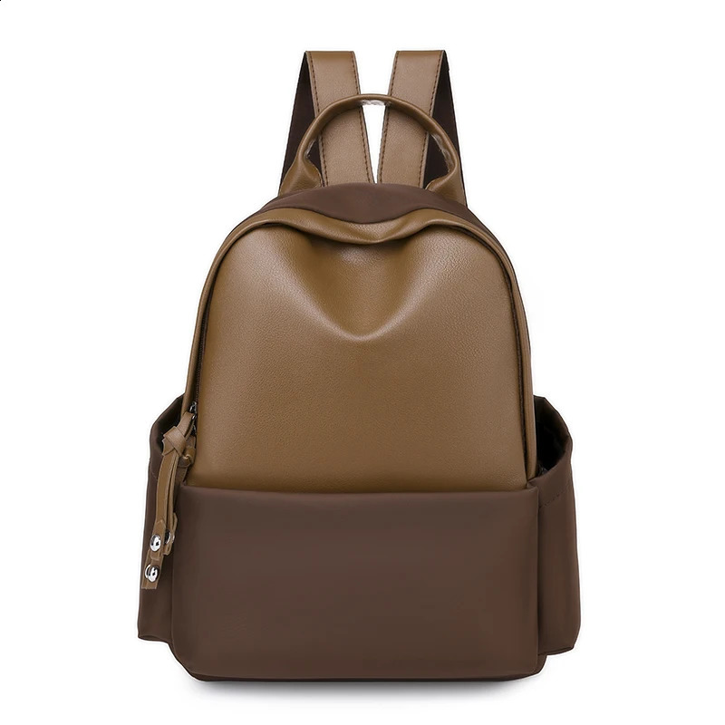 Vintage Women Leather Backpack Fashion Ladies Travel Backpacks School Bags Shoulder Bags Mochila Feminina 250122