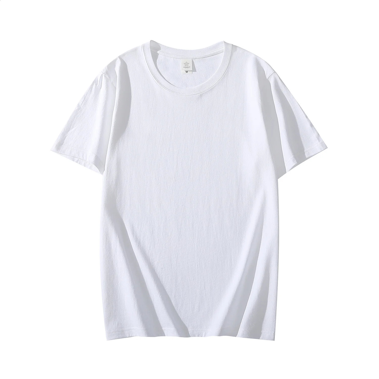 Cotton Mens Tshirt Shortsleeve Man T shirt Short Sleeve Pure Color Men t Tshirts For Male Tops 250120