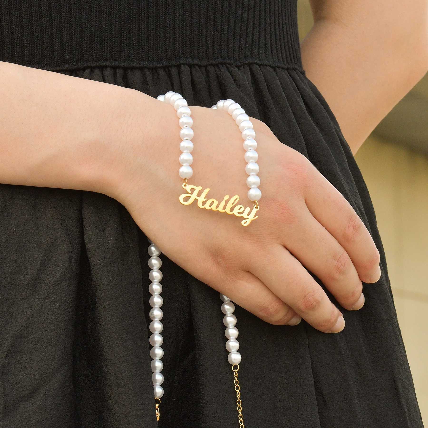 Fashion Custom Name Necklace for Women High-End Stainless Steel Jewelry Personalized Multiple Chains Christmas Gift AccessoriesXJ250121