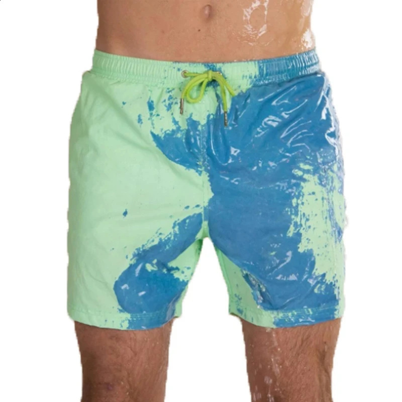 Summer Beach Shorts 2024 Mens Swimming Trunks Swimwear Sports Quick Dry Bathing Short Pants Harajuku Cool Ice Board Homme 250121
