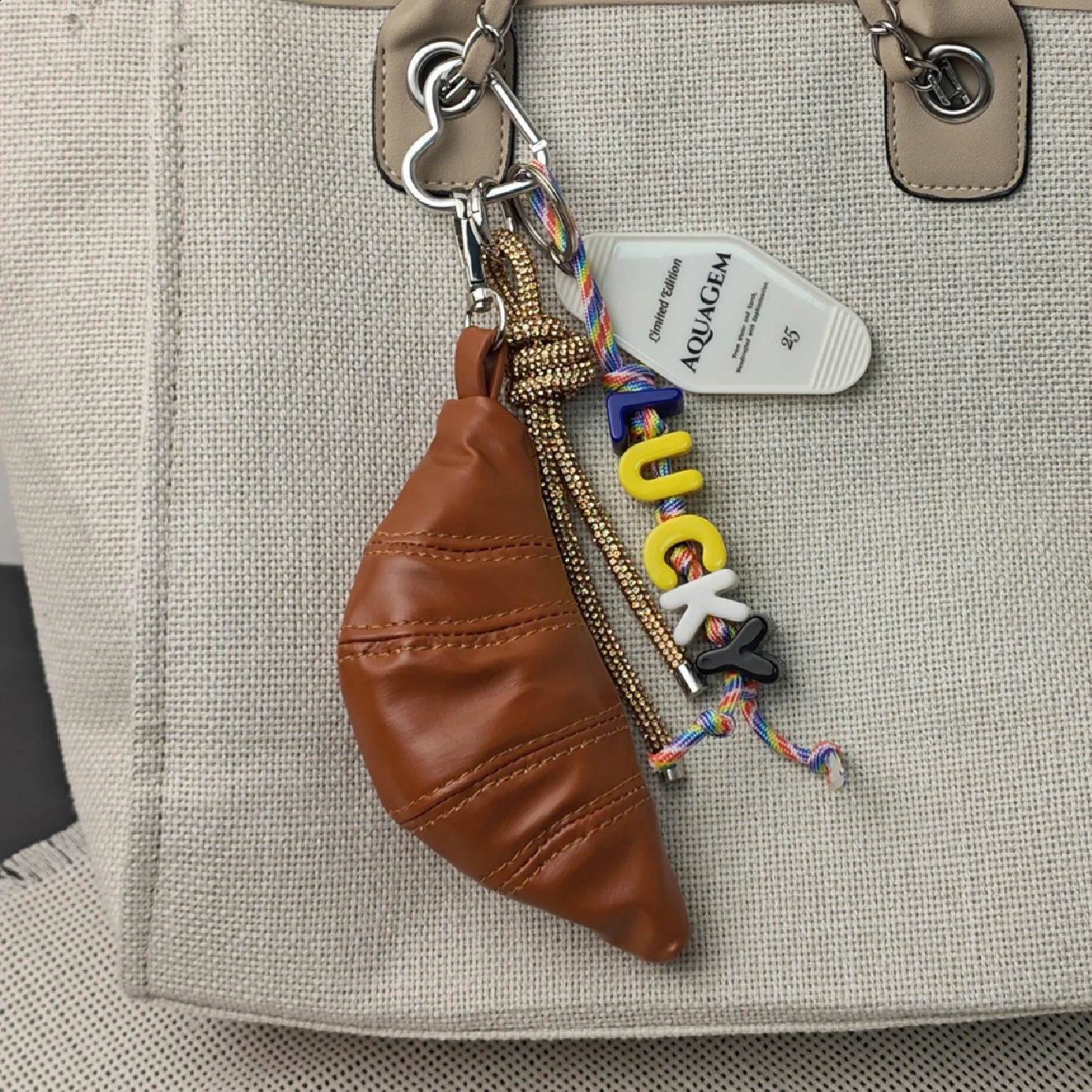 Fashion Ox Horn Bag Pendant Coin Purse Lucky Hanging Rope Exquisite Storage Functional Dumpling Bag Key Accessories Gift250114