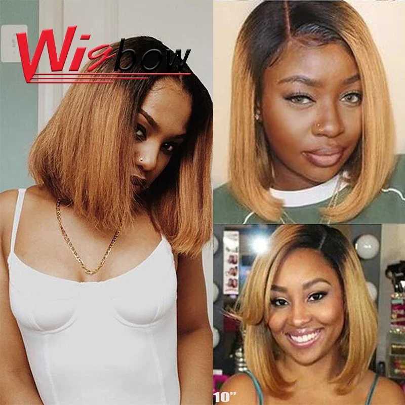 Brazilian Curly Hair Bundles for Women Ombre Curly Human Hair Bundles 8 Bundles Bob Hair Extensions Colored Human Hair ProductsXJ250120