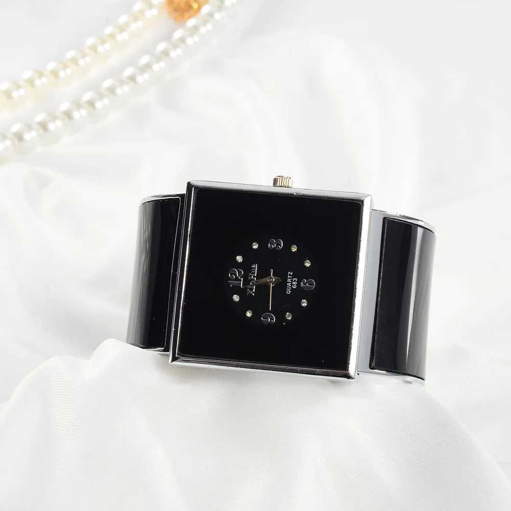 Wens Big Stainless Steel Bracelet Watches Wen Watches Luxury Crystal Ladies Watch Wen Clock watch woman female watch X250203