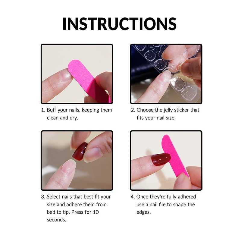 Gradient Patch Stick Wearing False Nails Full Coverage Love Peach Bow See Photochromic Stereo Wear Nail Fake Nail FashionW250120