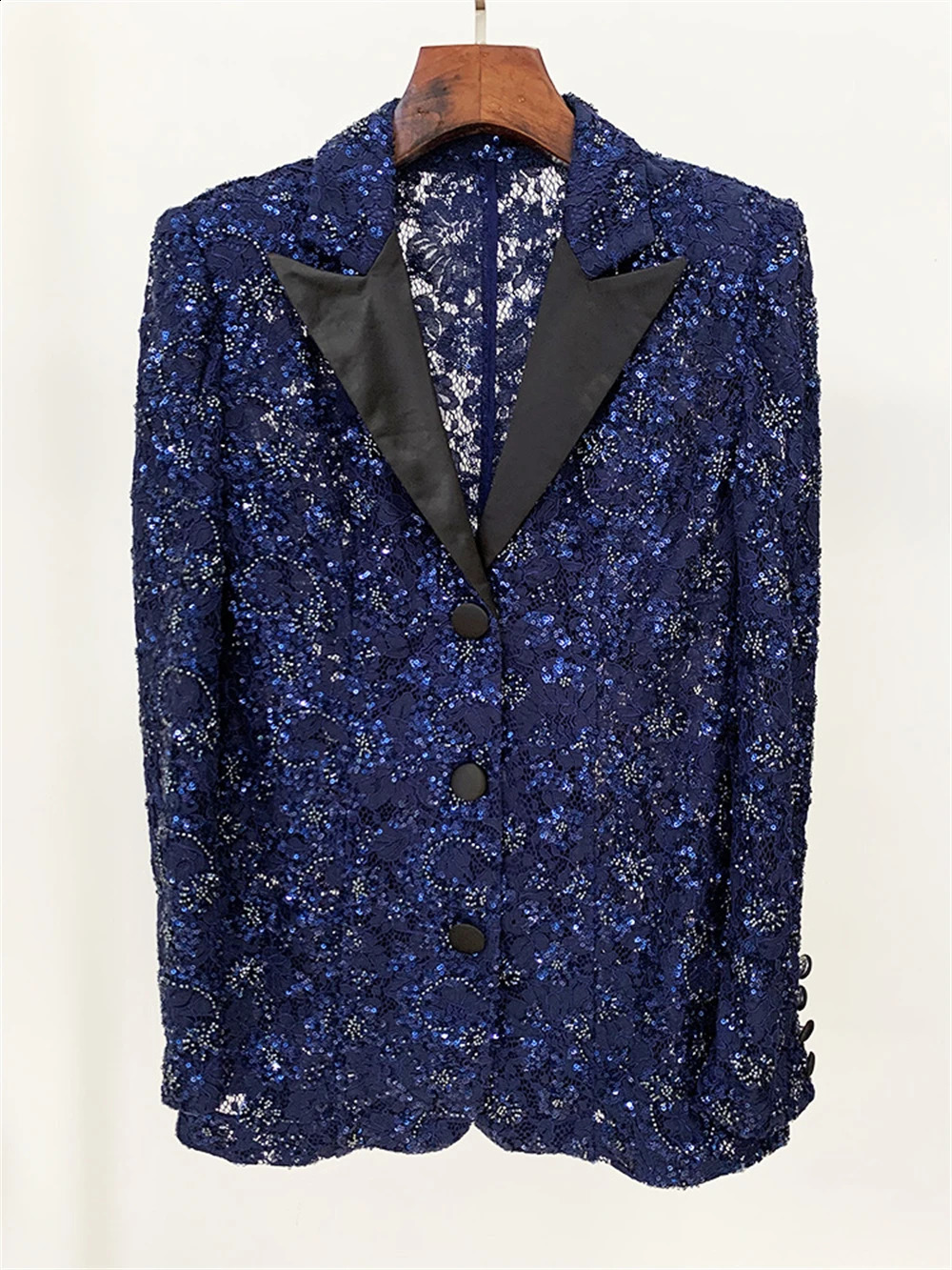 est Pageant Restoration Women Suit Set Sexy Illusion Sequined Lace Tuxedo Suits Blazer Pants In Stock 250114