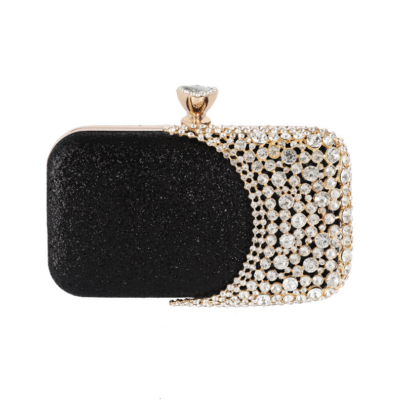 Diamond Dinner Women's Banquet Bag, Versatile Dress, Evening Gown, Rhinestone Hand-Held Bag