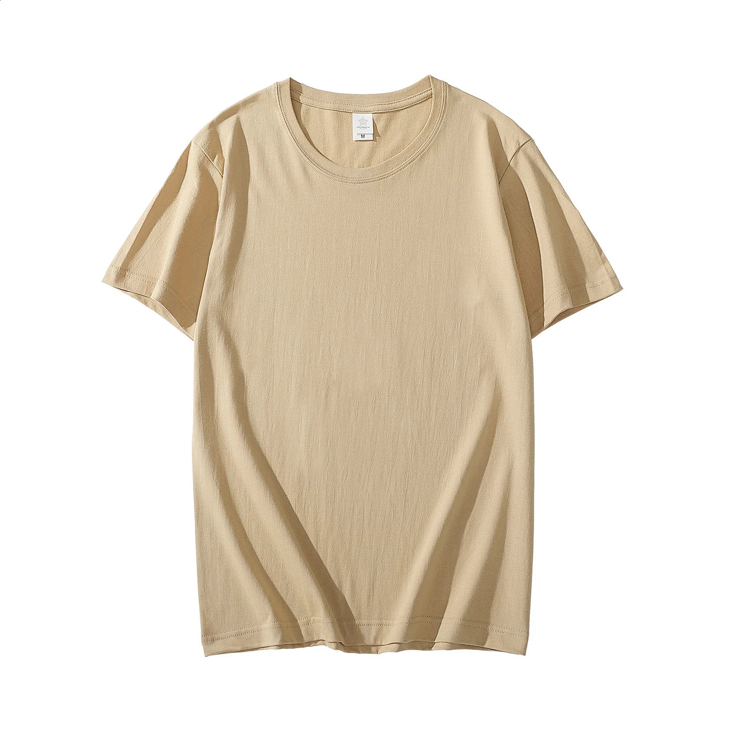 Cotton Mens Tshirt Shortsleeve Man T shirt Short Sleeve Pure Color Men t Tshirts For Male Tops 250120