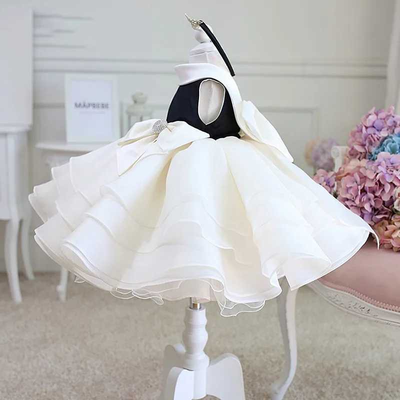 Eid al Fitr Girls Princess Dress Fashion Shining Glitter Baby Birthday Party Dress Wedding Dress Teen Sweet Tutu Black Dress New X250203