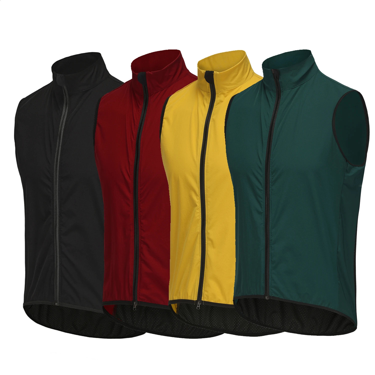 Rsantce Mens Jerseys Windproof Waterproof Lightweight Cycling Sleeveless Jacket Mtb Bike Uniform Bicycle Jersey Clothing Vest 250122