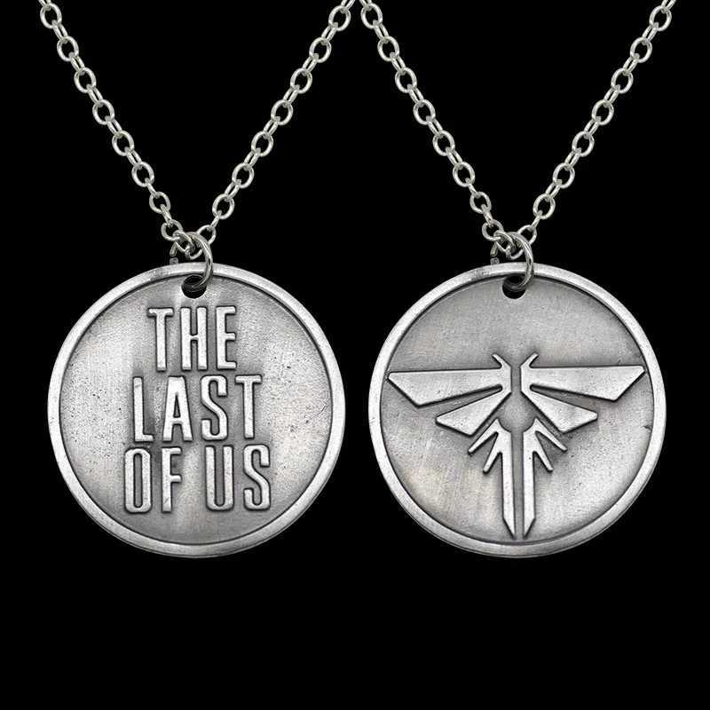 The Last Of Us 2 Keychain Firefly Letter Dogtag Joel Ellie Vintage Retro Antique Pewter Keyring Key Chain Ring WholesaleXJ250121