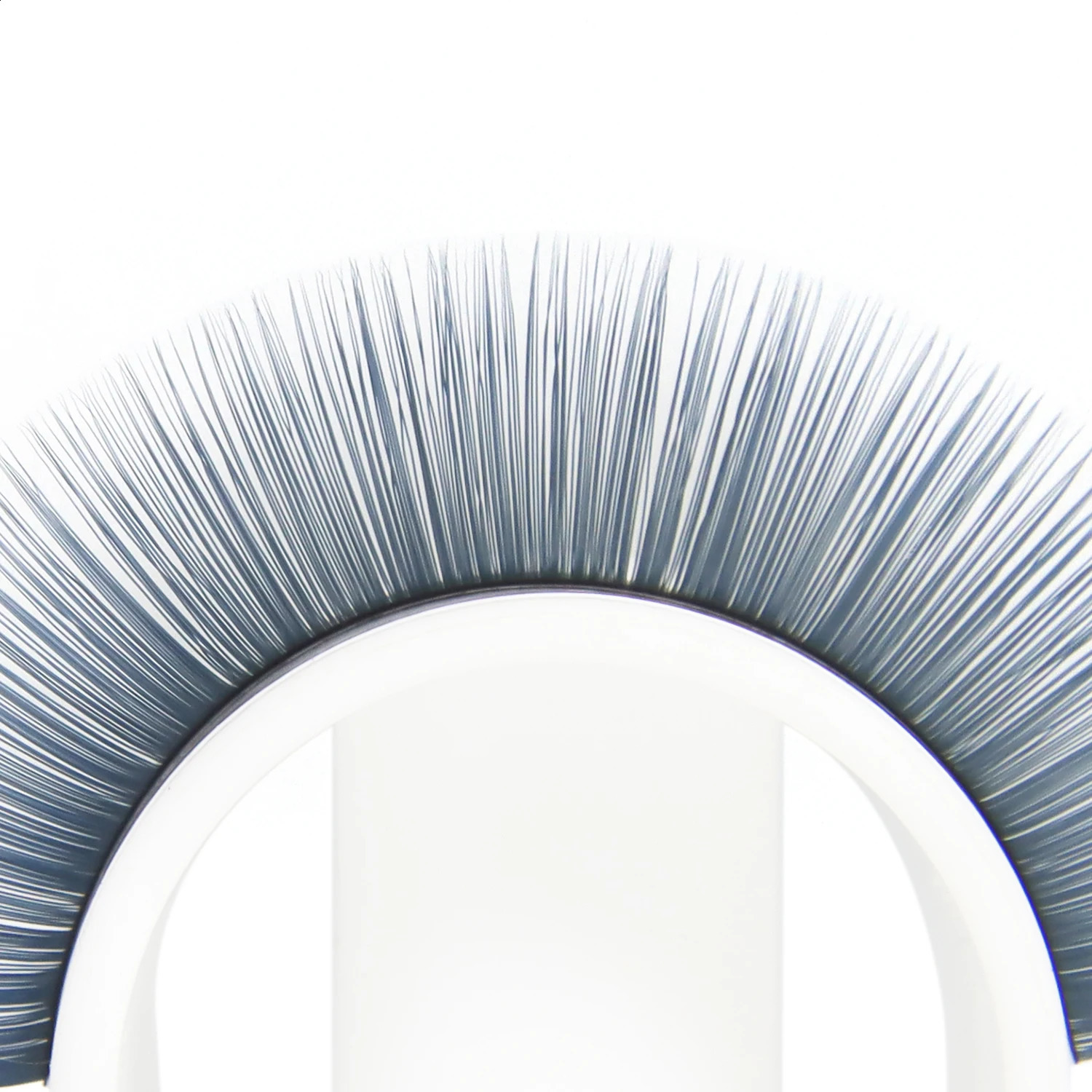 GLAMLASH Classic Morandi Grey Colored Lashes Individual Natural False Colorful Eyelash Extension 250110