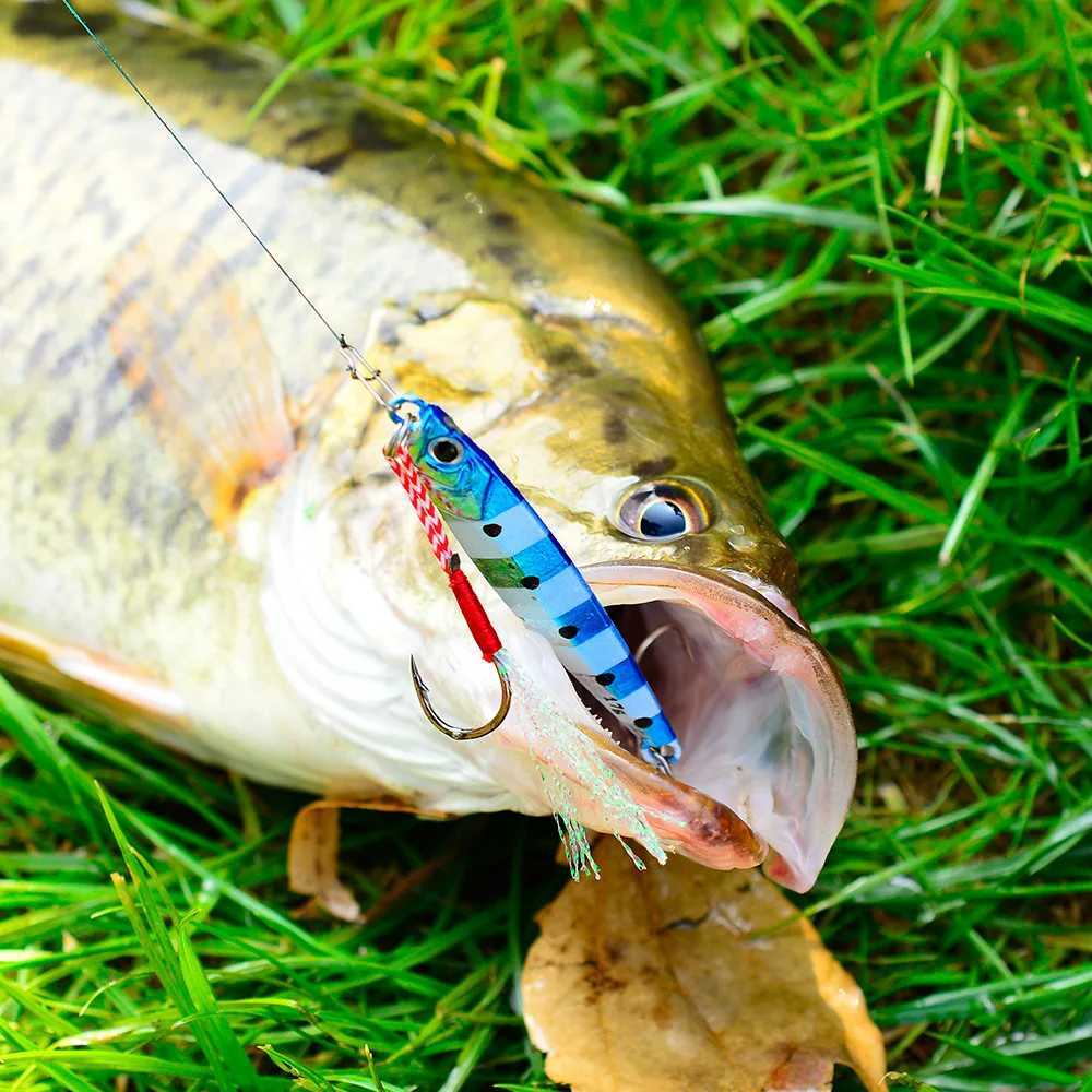 1PC 7g 10g 21g 40g 60g Metal Cast Slow Jig Spoon Jigging Hard Lure Bait Fish Sea Bass Fishing Lure Wobbler Spinnerbait TackleXJ250122