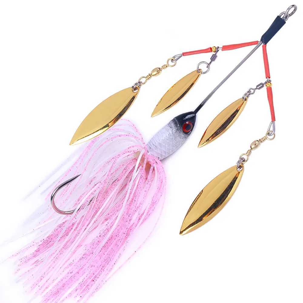 22g 13cm Strong Fishing Jig Bait Comes With double Composite Rotating Sequins Artificial Bait Sharp Hook Realistic Swimming LureXJ250122