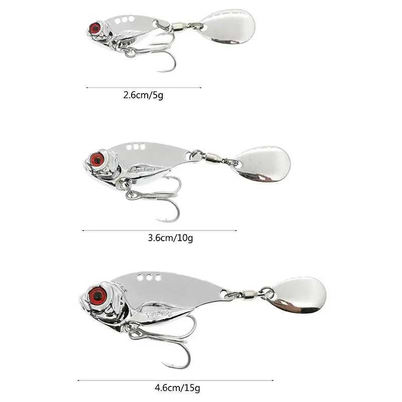Spinner Fishing Lures Wobblers Sequin Spoon Crankbaits Artifical Easy Shiner VIB Baits for Fly Fishing Trout PescaXJ250122