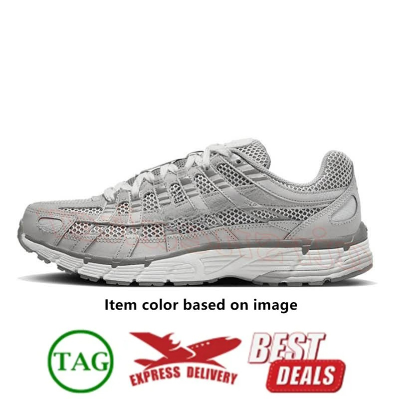 Casua lDesigner Running Shoes P6000 P 6000 Designer for Men Women Sneakers Triple Black White Khaki Wolf Grey Metallic Sier Racer Blue Womens