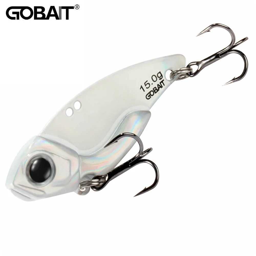 Metal Jig VIB Lure 7g 10g 15g Spoon Spinner Laser Painting Fishing Tackle Treble Hooks Swimbait Pesca Bait Spinnerbait VIBRATIONXJ250122