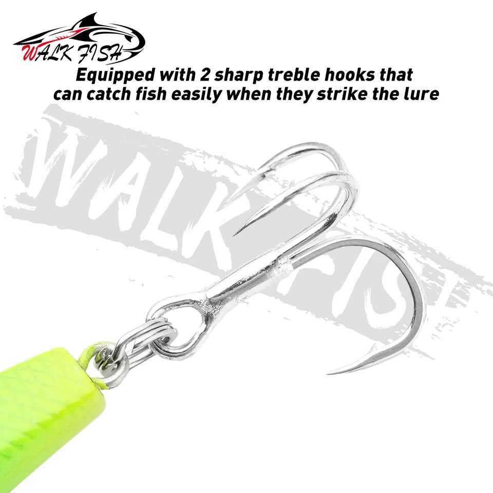 WALK FISH 1PCS New VIB Lure 13g 24g 30g 34g Fishing lure Winter ice Sinking Artificial Swimbait Fishing Rattlin Bait Japan HookXJ250122