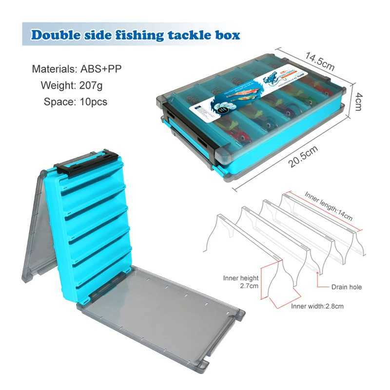New 1Set 10pcs Fishing Lures Kit Squid Jig Bait Artificial Luminous Webfoot Octopus Egi Lure Wobbler Cuttlefish Hook Sea TackleXJ250122