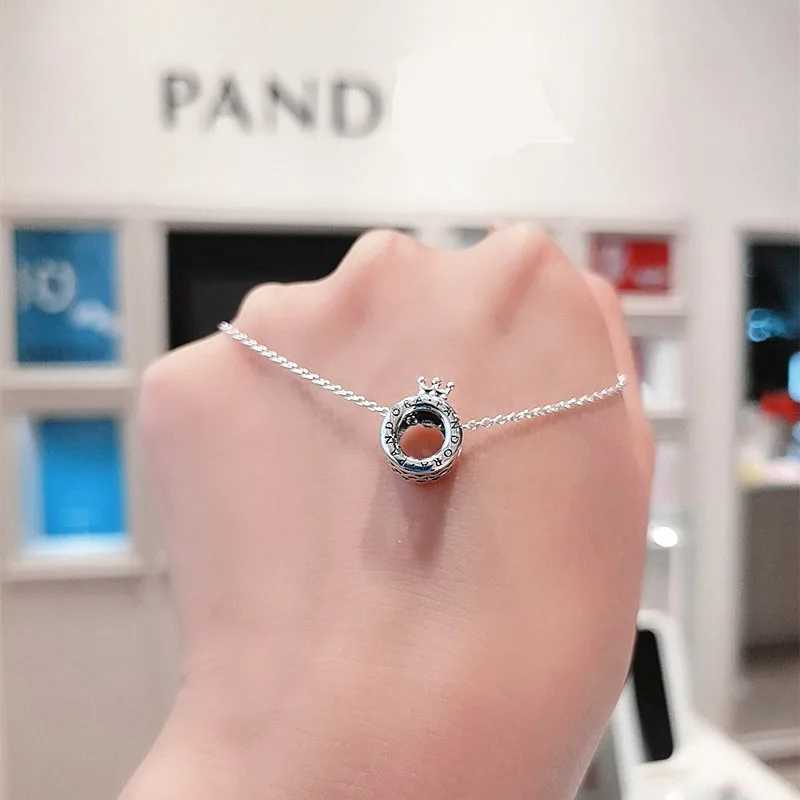 The best-selling style of 2025 classic jewelry 925 pure silver original charm full diamond necklace boutique giftXJ250114