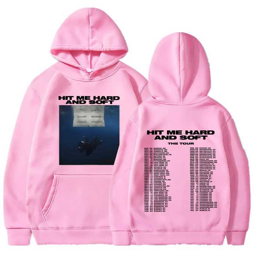 Hit Me 2024 Hip Hop Hard And Soft Tour Hoodies Autumn Winter Men Women Long Sleeve Sweatshirts Harajuku Comfortable PulloversXJ2500118