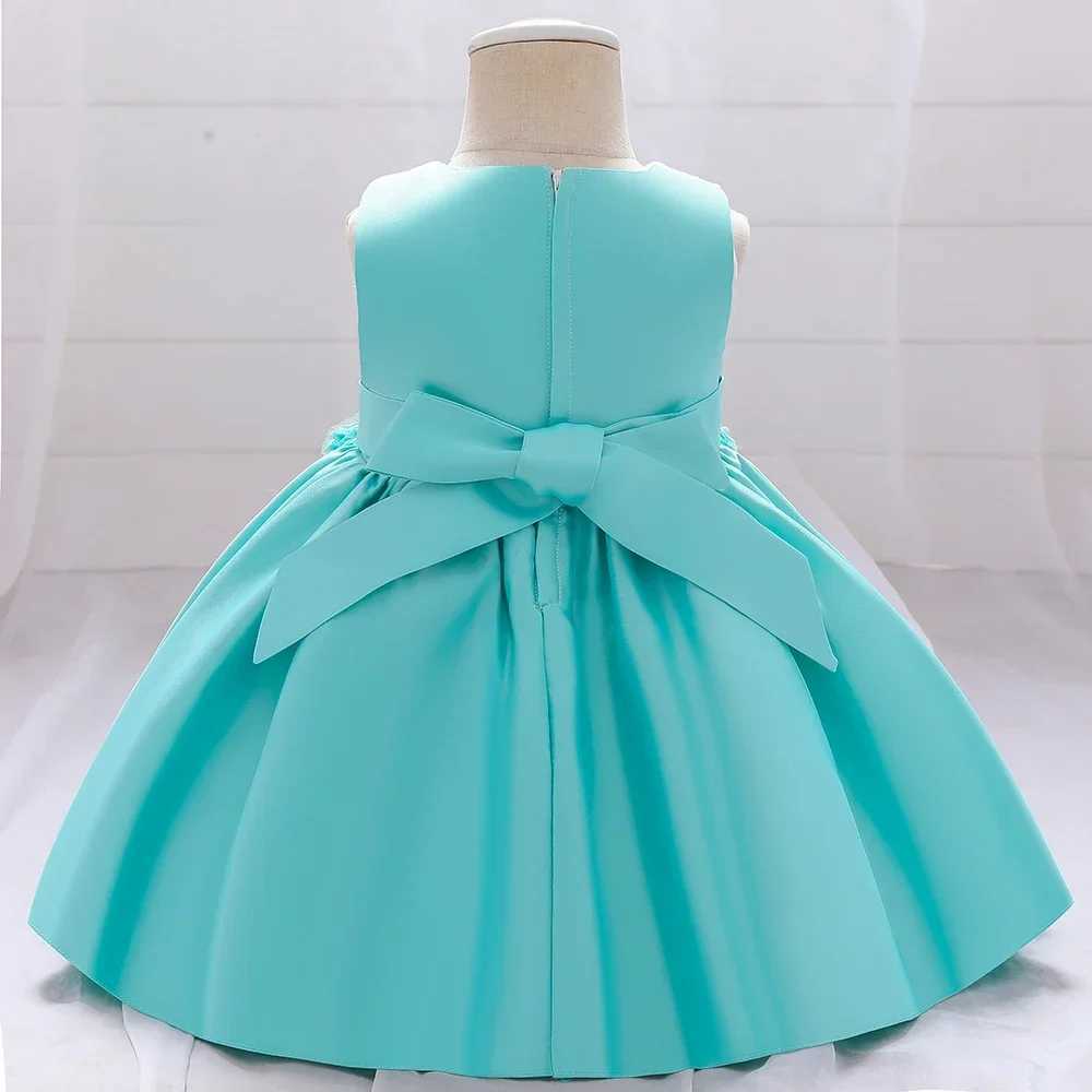 Baby Girls Princess Dress Toddler Christening Gown Kids Christmas Party Costume Infant 1st Year Birthday Baptism Dresses Clothes X250203