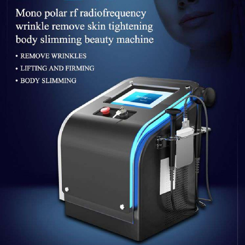 Monopolar rf machine wrinkle remover equipment portable radio frequency cellulite reduction spa beauty device